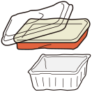 Plastic containers and packaging